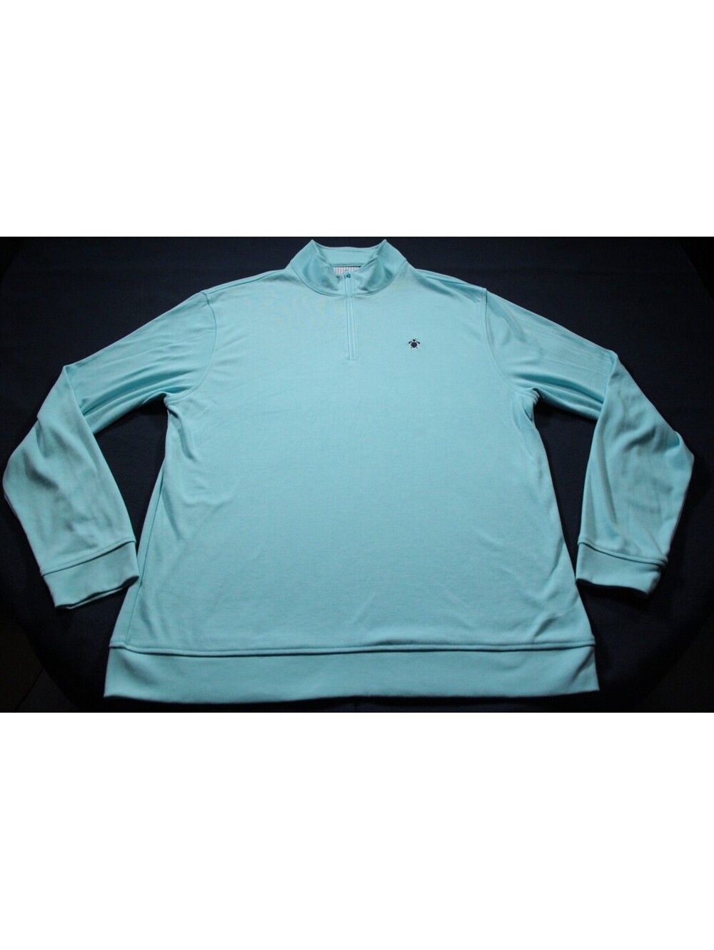 Men's Simply Southern Quarter Zip Pullover Sweatshirt XL Blue